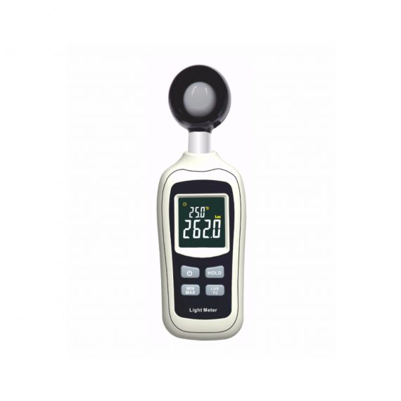 Digital Lux meter and Light Meter with air temperature