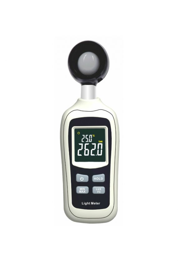 Digital Lux meter and Light Meter with air temperature