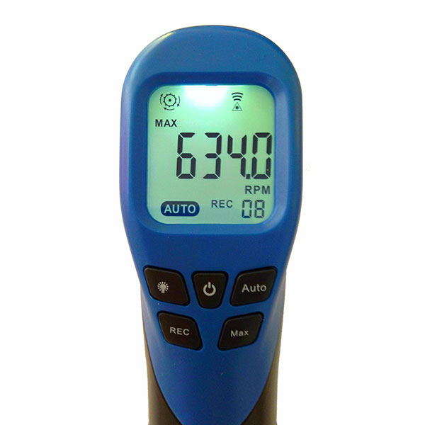 Non Contact Data Recording Laser Digital Tachometer Instrument Devices