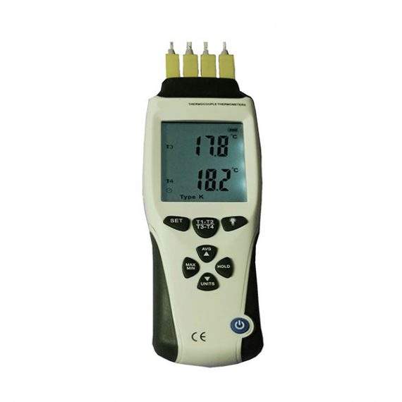 Professional-4-Channels-Digital-Type-K-J-Thermocouple-Thermometer-Meter
